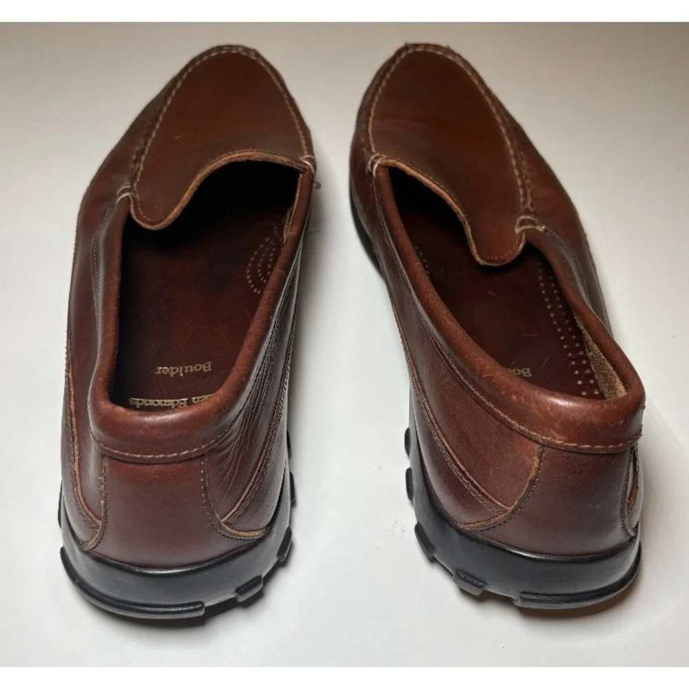 Allen Edmonds 'BOULDER' Leather Loafer Shoes | Brown | Size 10.5